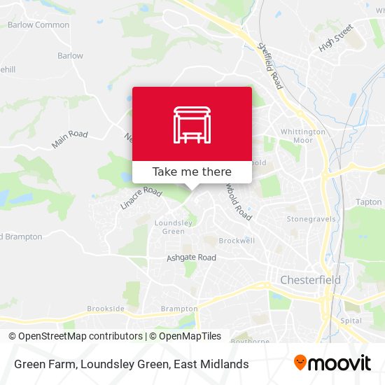 Green Farm, Loundsley Green map
