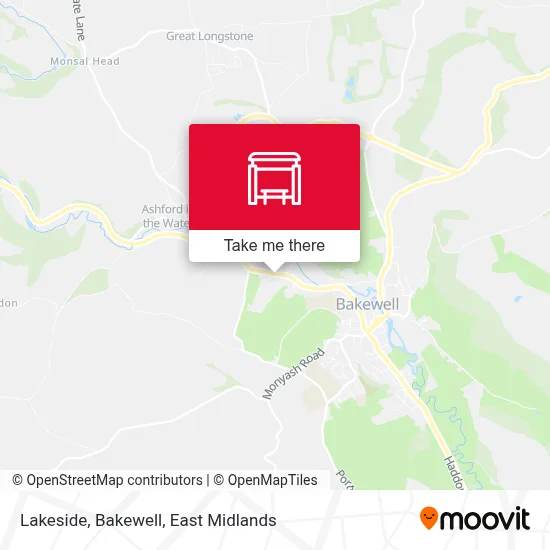 Lakeside, Bakewell map