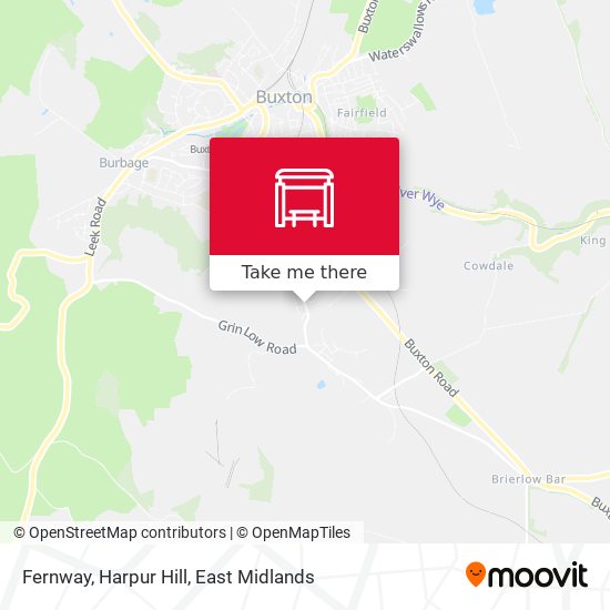 Fernway, Harpur Hill map