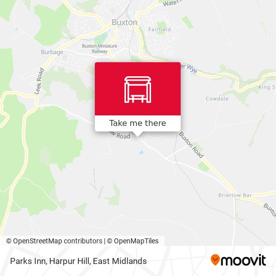 Parks Inn, Harpur Hill map