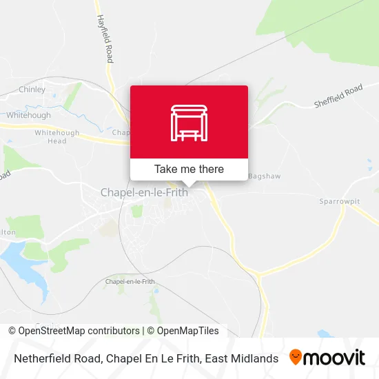 Netherfield Road, Chapel En Le Frith map