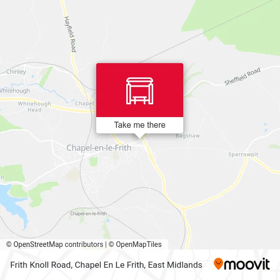 Frith Knoll Road, Chapel En Le Frith map