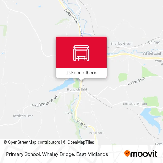 Primary School, Whaley Bridge map