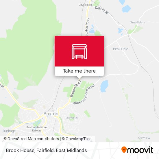 Brook House, Fairfield map