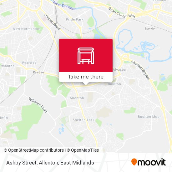 Ashby Street, Allenton map