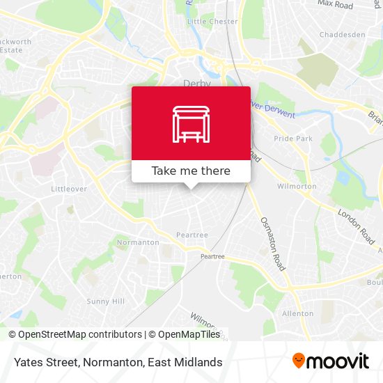 Yates Street, Normanton map