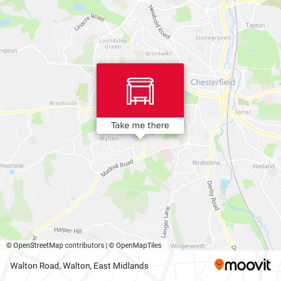 Walton Road, Walton map