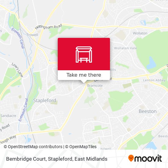 Bembridge Court, Stapleford map