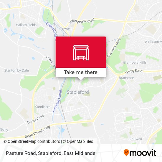 Pasture Road, Stapleford map