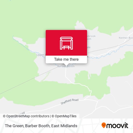 The Green, Barber Booth map