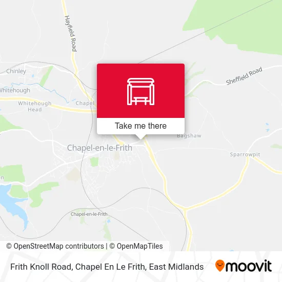 Frith Knoll Road, Chapel En Le Frith map