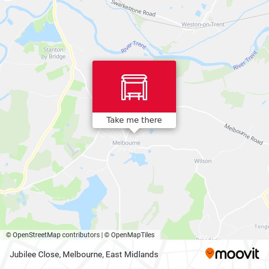 Jubilee Close, Melbourne map