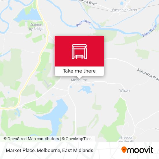 Market Place, Melbourne map