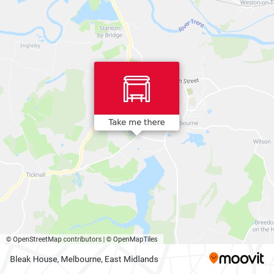 Bleak House, Melbourne map