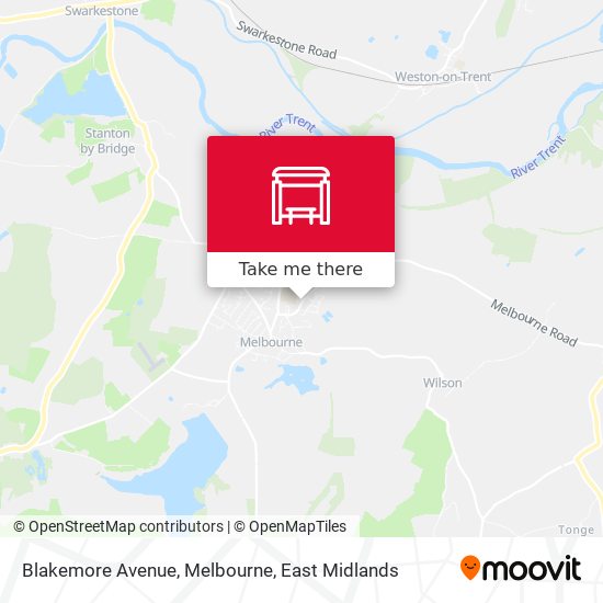 Blakemore Avenue, Melbourne map