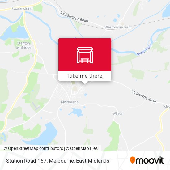 Station Road 167, Melbourne map