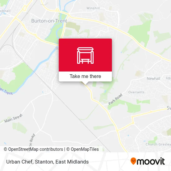 Urban Chef, Stanton map