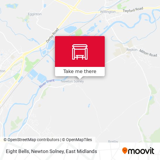Eight Bells, Newton Solney map