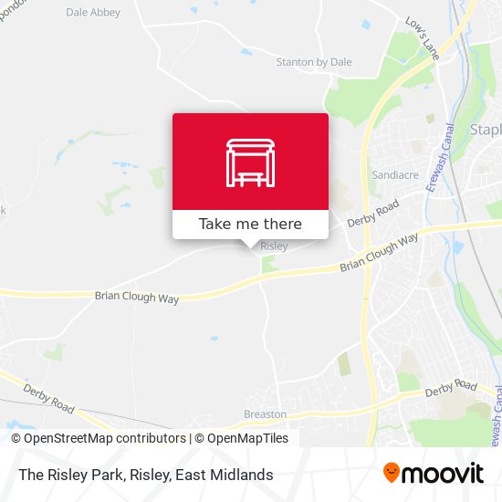 The Risley Park, Risley map