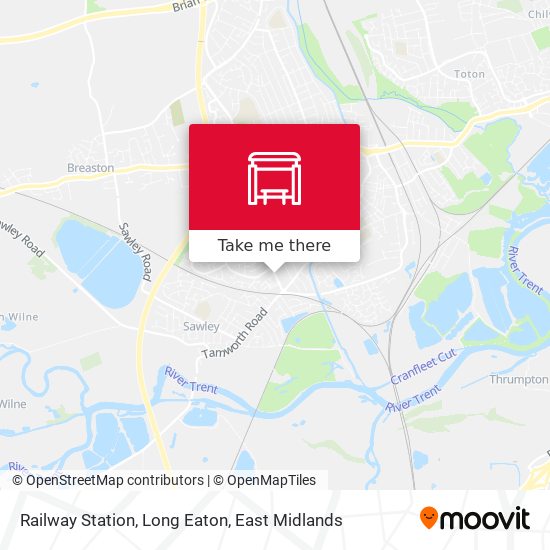 Railway Station, Long Eaton map