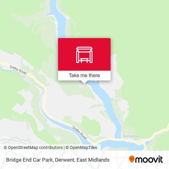 Bridge End Car Park, Derwent map