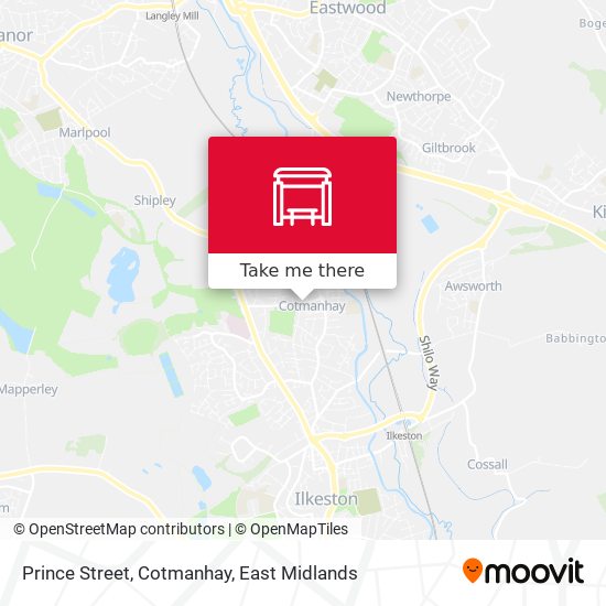 Prince Street, Cotmanhay map