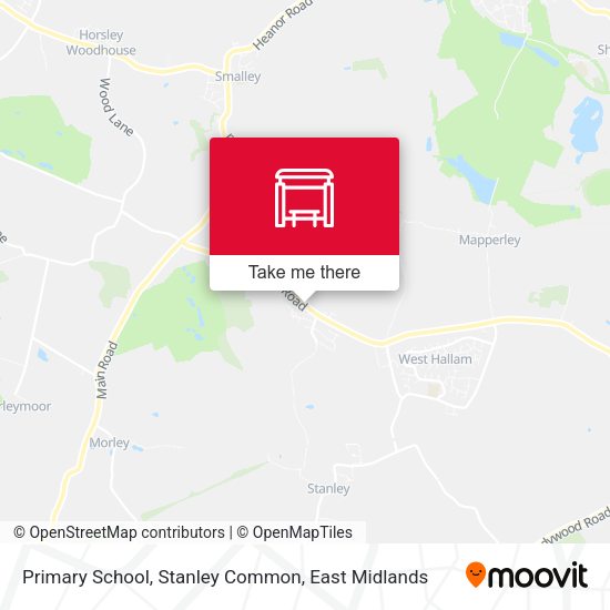 School, Stanley Common map