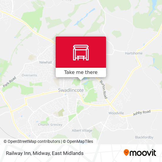 Railway Inn, Midway map