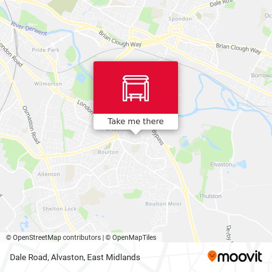 Dale Road, Alvaston map