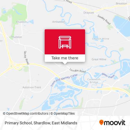 Primary School, Shardlow map