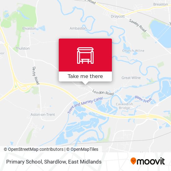 Primary School, Shardlow map