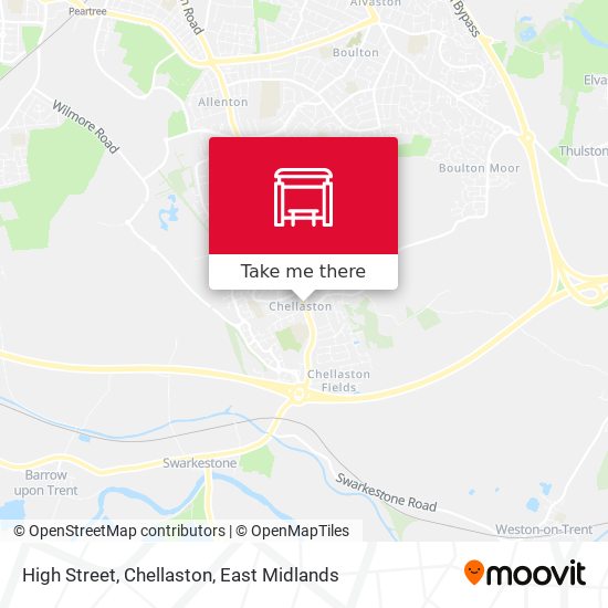 High Street, Chellaston map