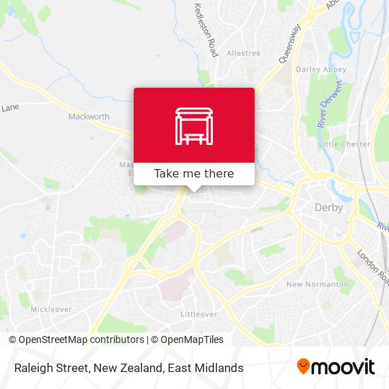 Raleigh Street, New Zealand map