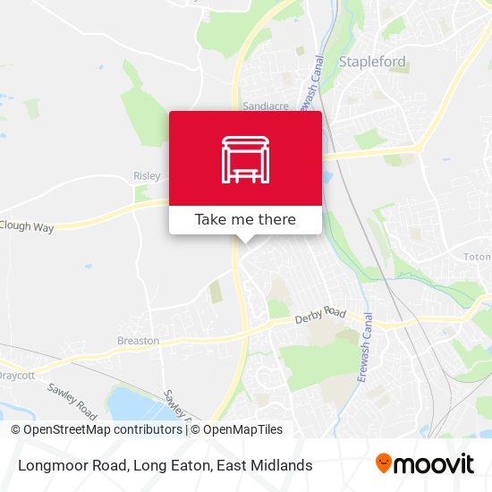 Longmoor Road, Long Eaton map