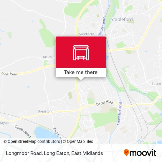 Longmoor Road, Long Eaton map