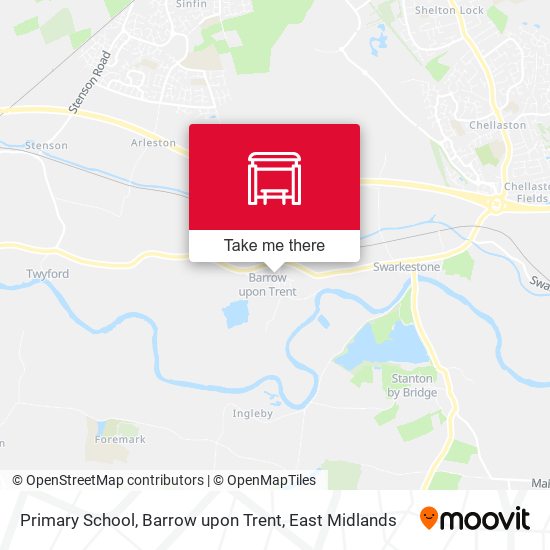 Primary School, Barrow upon Trent map