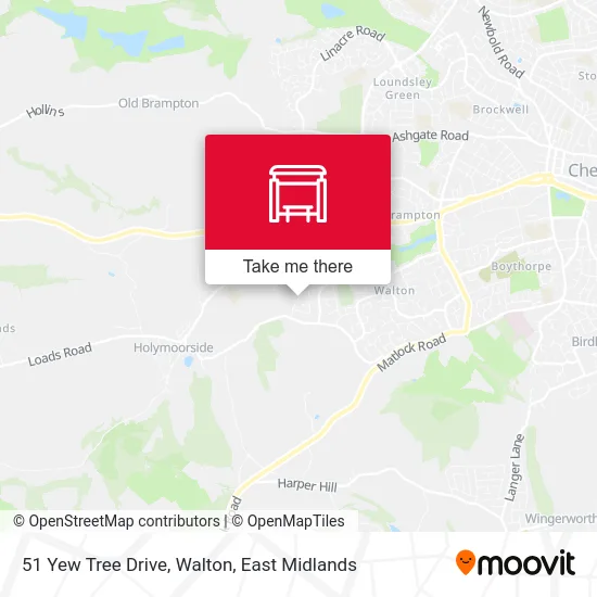 51 Yew Tree Drive, Walton map