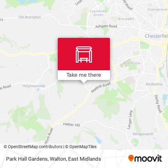 Park Hall Gardens, Walton map