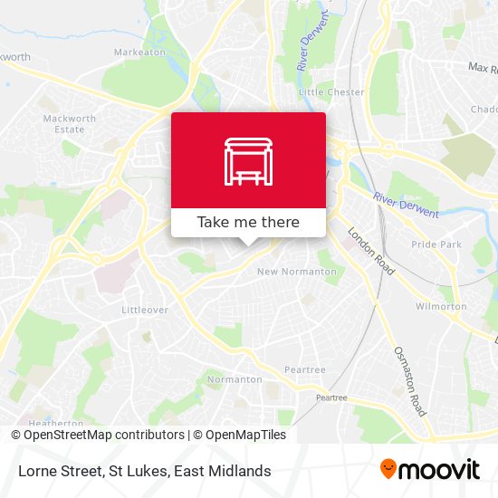 Lorne Street, St Lukes map