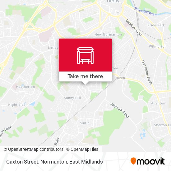 Caxton Street, Normanton map