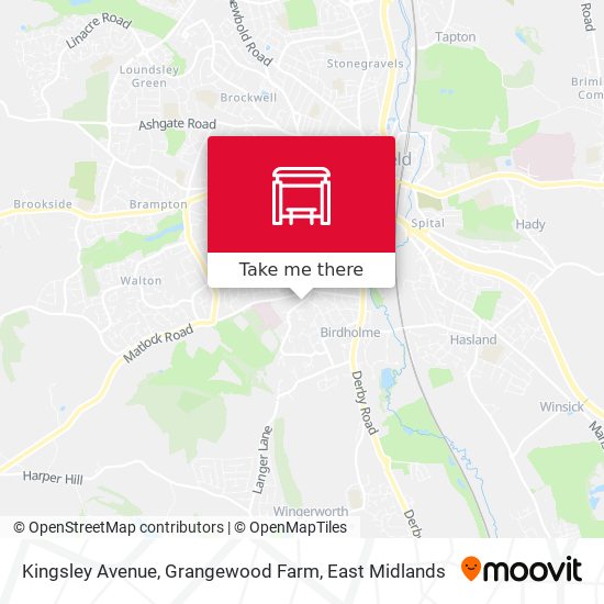 Kingsley Avenue, Grangewood Farm map
