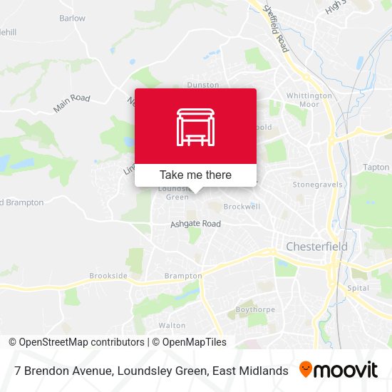 7 Brendon Avenue, Loundsley Green map