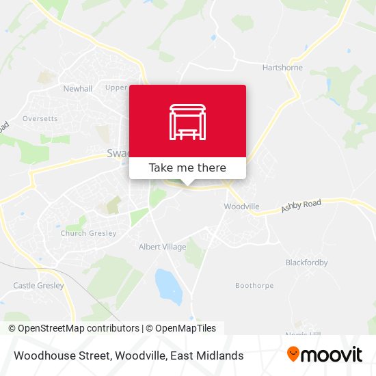 Woodhouse Street, Woodville map