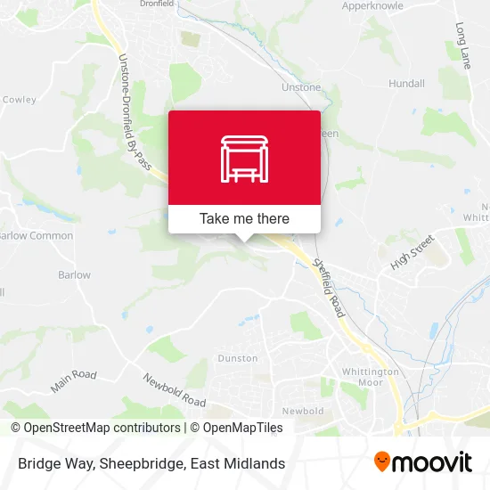 Bridge Way, Sheepbridge map