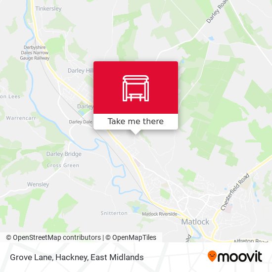 Grove Lane, Hackney map