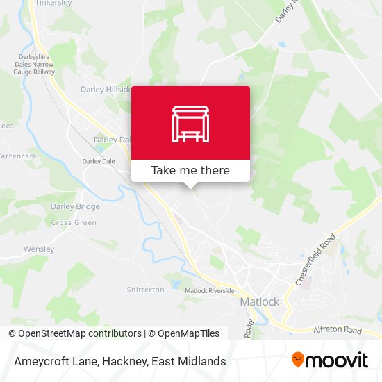 Ameycroft Lane, Hackney map