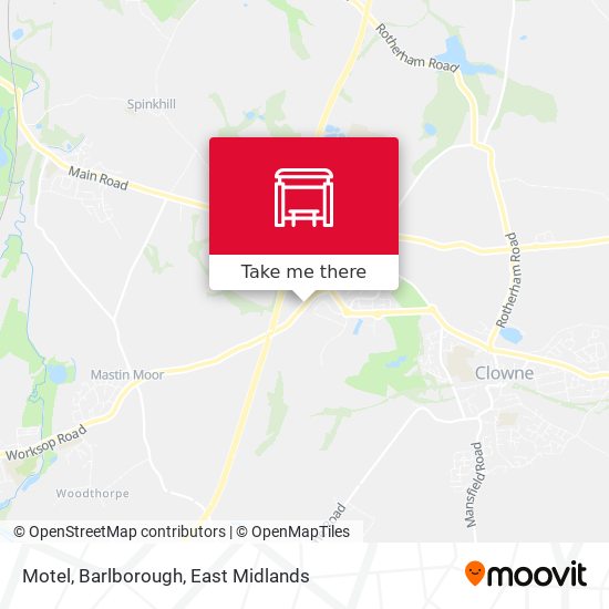 Motel, Barlborough map