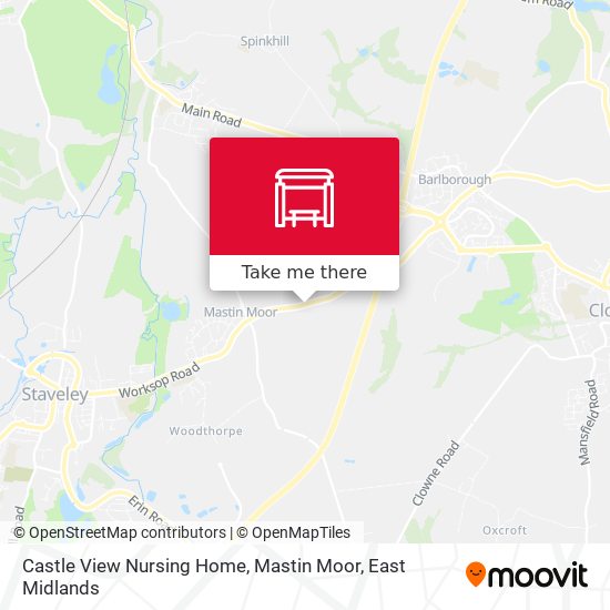 Castle View Nursing Home, Mastin Moor map