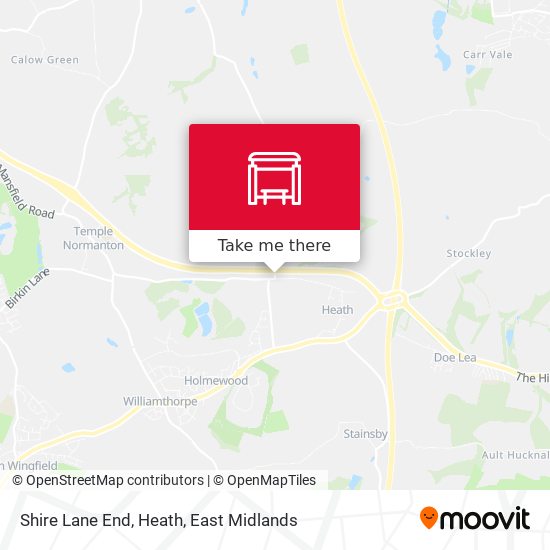 Shire Lane End, Heath map