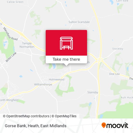 Gorse Bank, Heath map